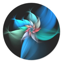 Blue Touch Sticker