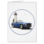 Blue TR6 Card