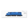 Blue Train Engine: Bumper Stickers