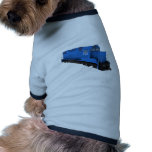 Blue Train Engine: Dog Shirt