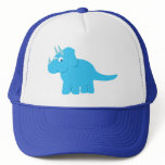 Blue Triceratops Dinosaur hats