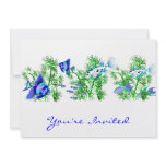Blue Tropical Fish in Plants
