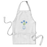Blue Tulips Apron