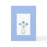 Blue Tulips Card