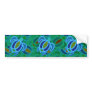 Blue Turtle Bumpersticker