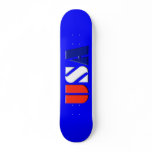 Blue USA Skateboard