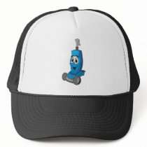 Blue Vacuum Cleaner Hat
