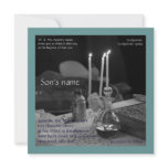 Blue Vaftisi Custom Invites