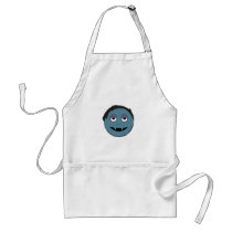 Blue vampire apron
