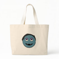 Blue vampire tote bags