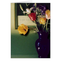 Blue Vase Greeting Cards