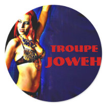 Blue Veil Sticker