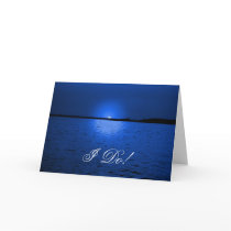 Blue Velvet - invitation card