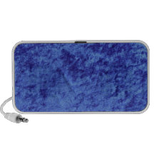 Blue Velvet Soft Material Travelling Speaker