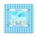 Blue Vichy New Baby Boy