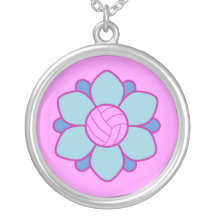 Blue Volleyball Girl Jewelry