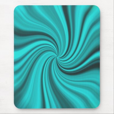 Blue Vortex Mousepad by SamanthaPanzera