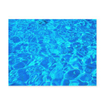 Blue water 2012 Calendar Postcard