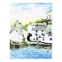 'Blue Water, Blue Peter' Postcard