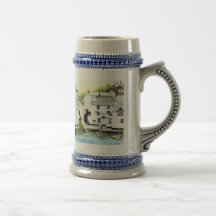 'Blue Water, Blue Peter' Stein Coffee Mug