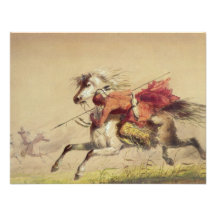 Blue Water Creek Battle By Alfred Jacob Miller Custom Invites