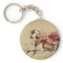 Blue Water Creek Battle By Alfred Jacob Miller Keychains