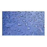 Blue Water Droplets