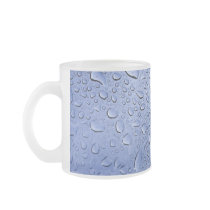 Blue Water Droplets