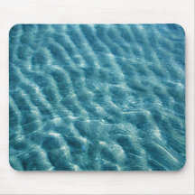 blue water mouse mat