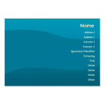 Blue Wave - Chubby Business Card Template
