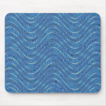 blue waves pattern