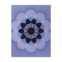 blue web postcard