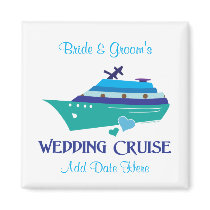 Blue Wedding Cruise Favours
