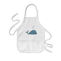 Blue Whale Apron