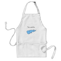 Blue whale aprons