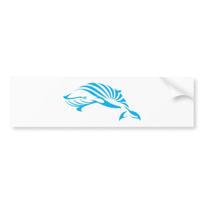 Blue Whale in Swish Drawing Style by graphicdesigner