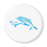 Blue Whale in Swish Drawing Style