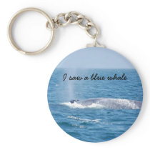 blue whale Keychain