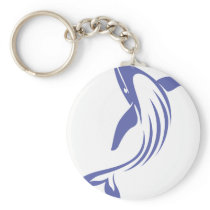 Blue Whale Key Chain