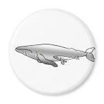 BLUE_WHALE MOTHER & BABY magnets