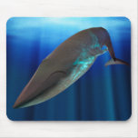 Blue Whale Mousepad