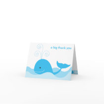 Blue Whale Note Card