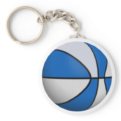 Blue & White Basketball: by spiritswitchboard