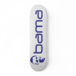 Blue, White & Purple Obama Skateboards