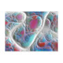 Blue & White Quilt - Magenta & Aqua Delight