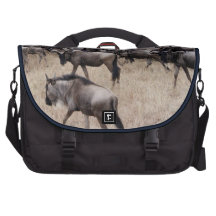 Blue Wildebeests of the Masai Mara Laptop Bag