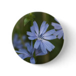 Blue Wildflowers Pinback Buttons