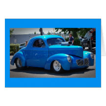 Blue Willys Card