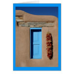 Blue Window of Taos Greeting Cards