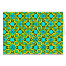 Blue Windows Greeting Card